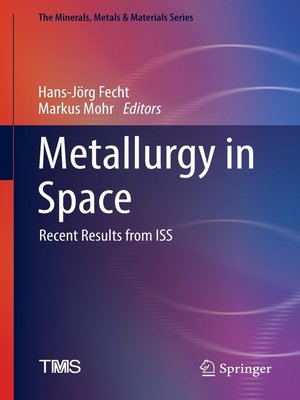 cover image of Metallurgy in Space